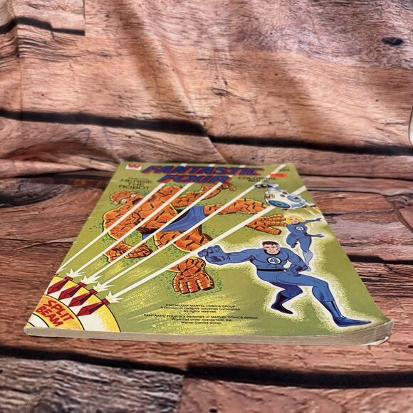 1979 Whitman Marvel Fantastic Four Coloring Book Featuring Herbie The Robot - Picture 3 of 7